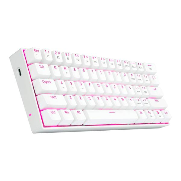 Imagem de Teclado Redragon Dragonborn K630W - Branco (Usa)