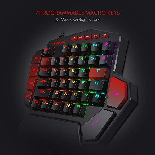 Imagem de Teclado Redragon K585 Diti One-Handed Usa