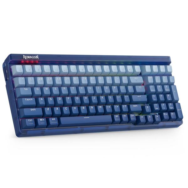 Teclado Redragon K656 PRO Wireless RGB de 100 teclas mecânico