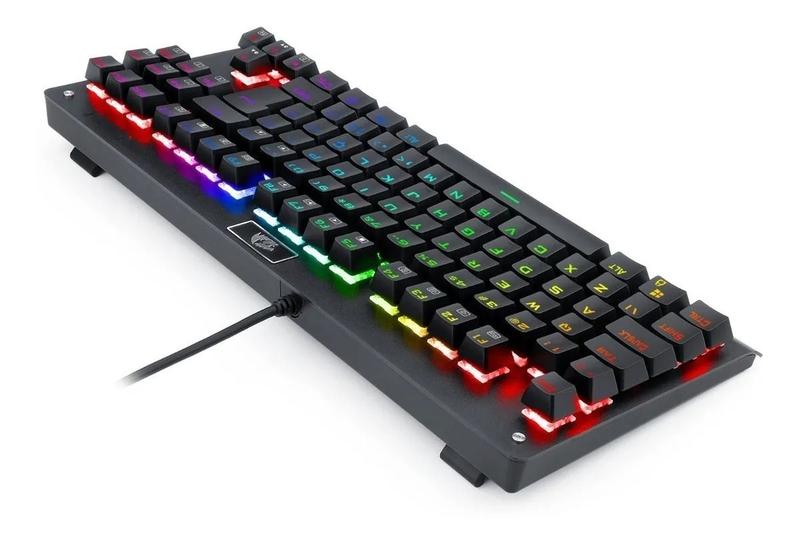 Imagem de Teclado Redragon Mecânico Dark Avenger K568 Rgb Switch Blue