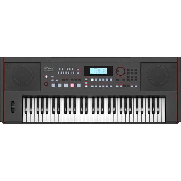 Imagem de Teclado Roland Arranjador E-x50 61 Teclas Usb Com Fonte cor Preto