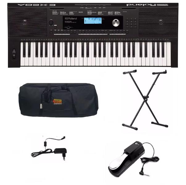 Imagem de Teclado Roland E-X20A Kit Gold