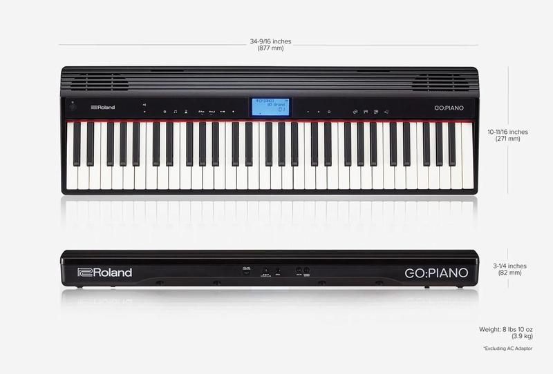 Imagem de Teclado Roland Go Piano Go61p Go 61p Sintetizador