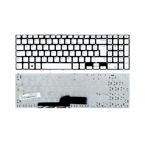 Imagem de Teclado Samsung Np270e5e Np270e5g Np270e5u Np270e5j Branco Ç