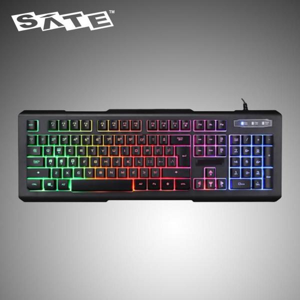 Imagem de Teclado Sate AK-840 Gaming RGB Portugues