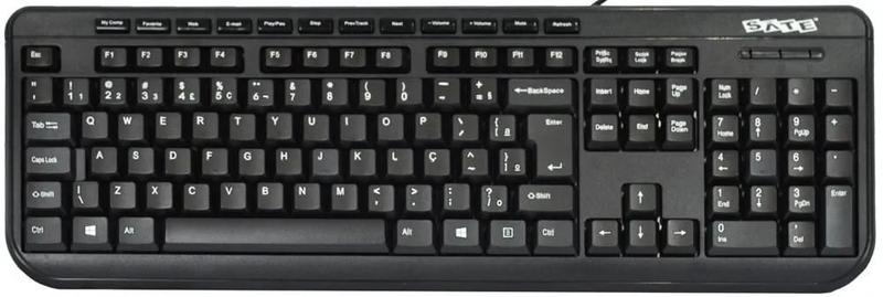 Imagem de Teclado Satellite AK-833 com Fio USB - Portugues