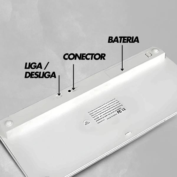 Imagem de Teclado Sem Fio Bluetooth Slim