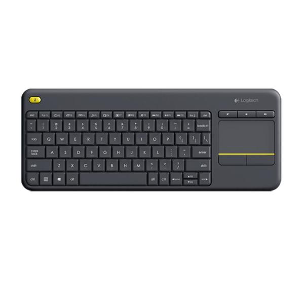 Imagem de Teclado sem fio Logitech K400 Plus TV com Touchpad Integrado, Conexão USB Unifying e Layout ABNT2 -