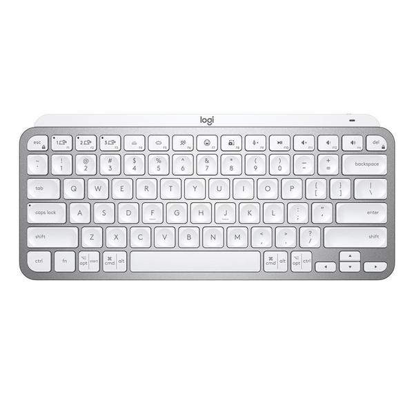 Imagem de Teclado Sem Fio Logitech MX Keys Mini, Iluminação Smart, Bluetooth, USB, Easy-Switch, Recarregável