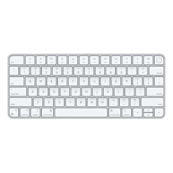 Imagem de Teclado Sem Fio Magic Keyboard Apple para Mac, Touch ID, Bluetooth, Conector Lightning USB-C, Prata - MK293BZ/A