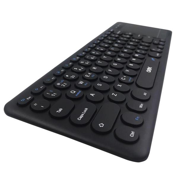 Imagem de Teclado sem fio Slim Reference TC509 Bluetooth Wireless Touch Pad OEX