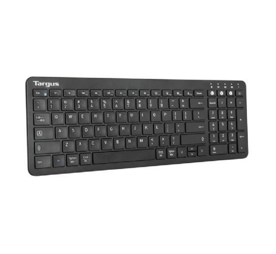 Imagem de Teclado sem Fio Targus Midsize com Indicador de Bateria Dual Mode Bluetooth 5 Preto - Akb863