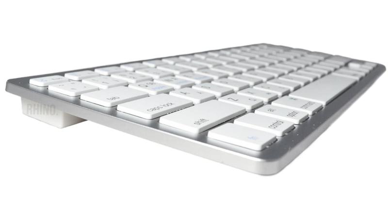 Imagem de Teclado Sem Fio Ultra Fino Bluetooth Para Tablet e Celular, Computador