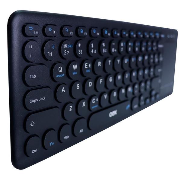 Imagem de Teclado Sem Fio Wireless Reference OEX TC509 ABNT2 Preto