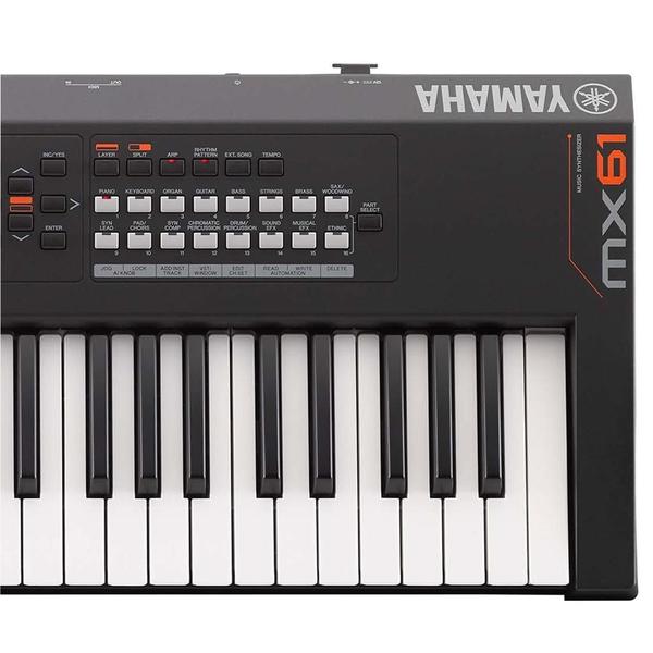 Imagem de Teclado Sintetizador 61 Teclas Yamaha MX61 Preto