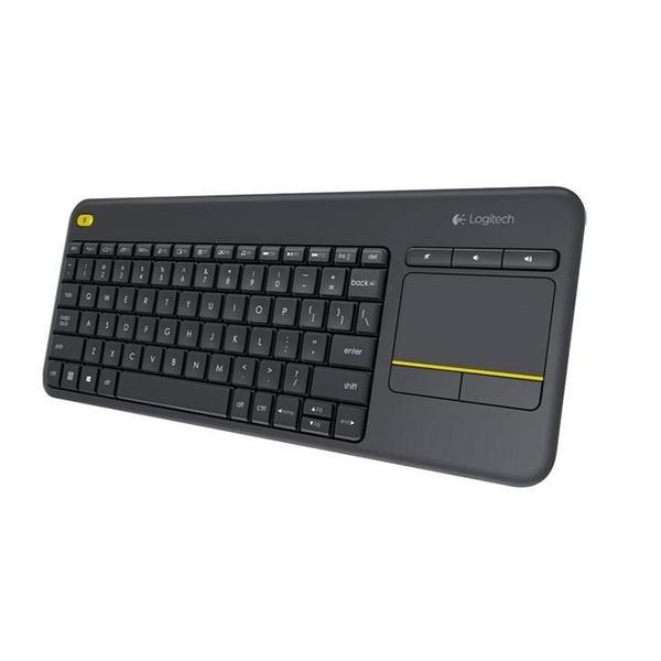 Imagem de Teclado Touch Keyboard K400 Plus Logitech, Cinza 