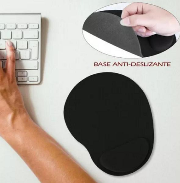 Imagem de Teclado Ultra fino Slim Bluetooth  Mouse Sem fio Bluetooth e Mouse Pad Ergonomico