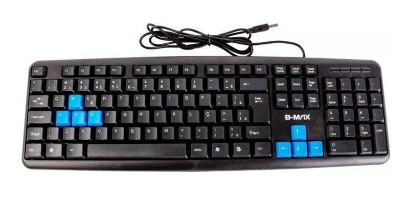 Imagem de TECLADO Usb A Prova D'água GAMER PC NOTEBOOK RESISTENTE - B-max