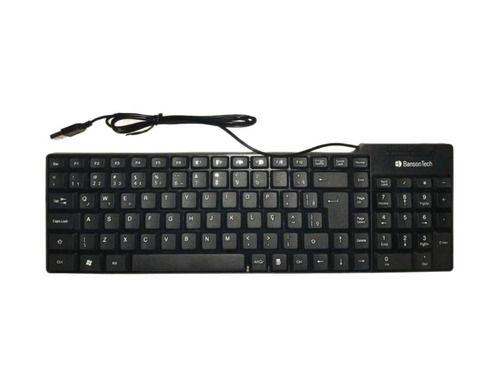 Imagem de Teclado Usb Banson Tech Shertech-802 Português Brasil Cor Preto