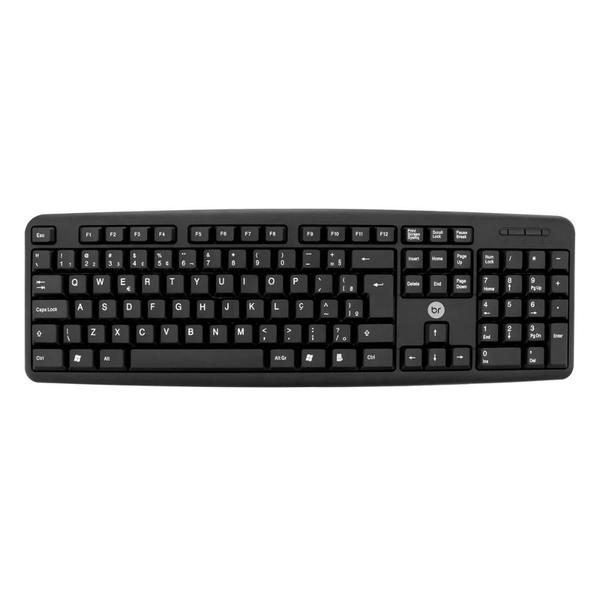 Imagem de Teclado USB Bright Basic - ABNT2 - Preto - 0014