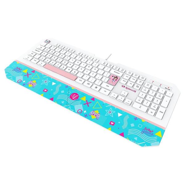 Imagem de Teclado usb gamer karura redragon abnt2 luluca - l502