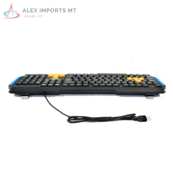 Imagem de Teclado Usb Gamer Sumay Preto tecrado bom e barato gaimerr