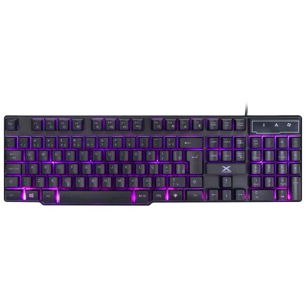 Imagem de Teclado USB Gamer VX Gaming HYDRA 107 Teclas + 12 Multimidia com BACKL - 25370