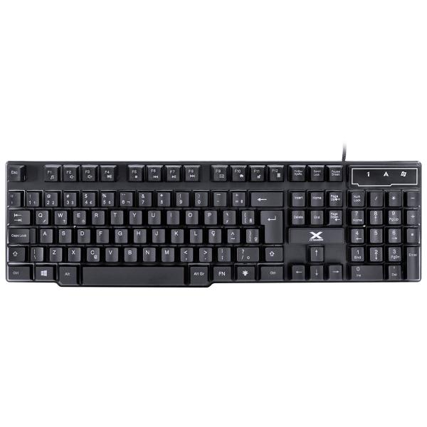 Imagem de Teclado USB Gamer VX Gaming HYDRA 107 Teclas + 12 Multimidia com BACKL - 25370