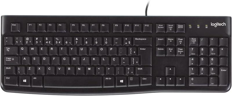 Imagem de Teclado usb k120 preto logitech