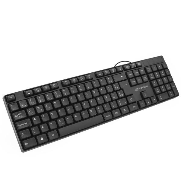 Imagem de Teclado USB Multimidia ABNT2 KB-M10BK Preto