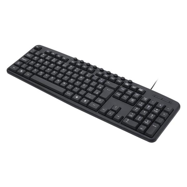 Imagem de Teclado USB Multimídia KB-M40BK Preto C3Tech