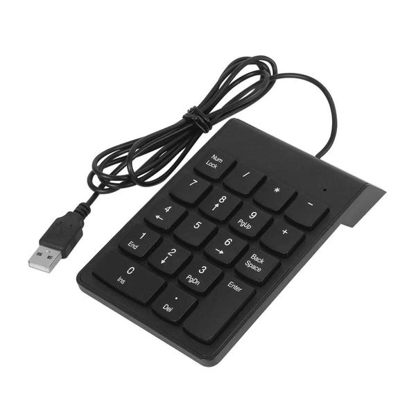 Imagem de Teclado Usb Numérico Para Notebook Asus Dell Compatível