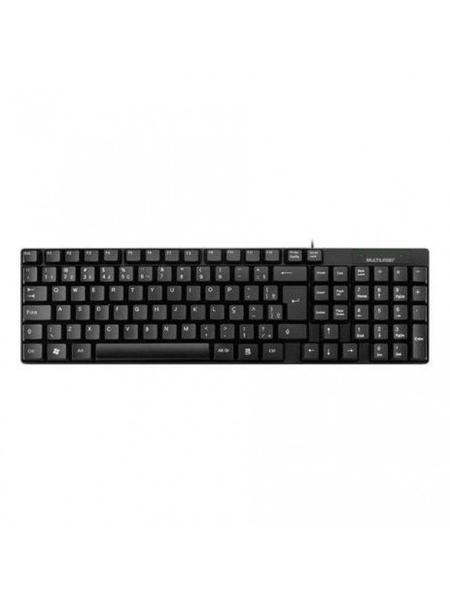 Imagem de Teclado USB Slim Basico Multilaser TC193 Preto