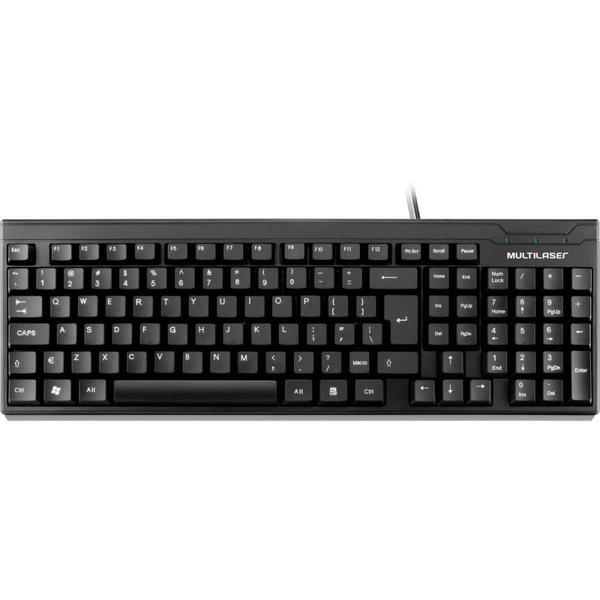 Imagem de Teclado USB Super SLIM Basico Preto