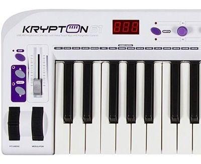 Imagem de Teclado Waldman Krypton61 61 Teclas Controlador Usb/ Midi