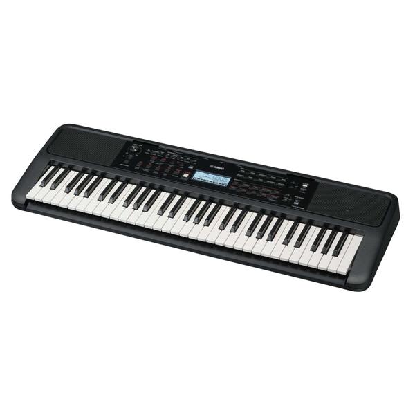 Imagem de Teclado Yamaha PSR-E383 Preto Arranjador 61 Teclas + Suporte em X + Capa + Pedal