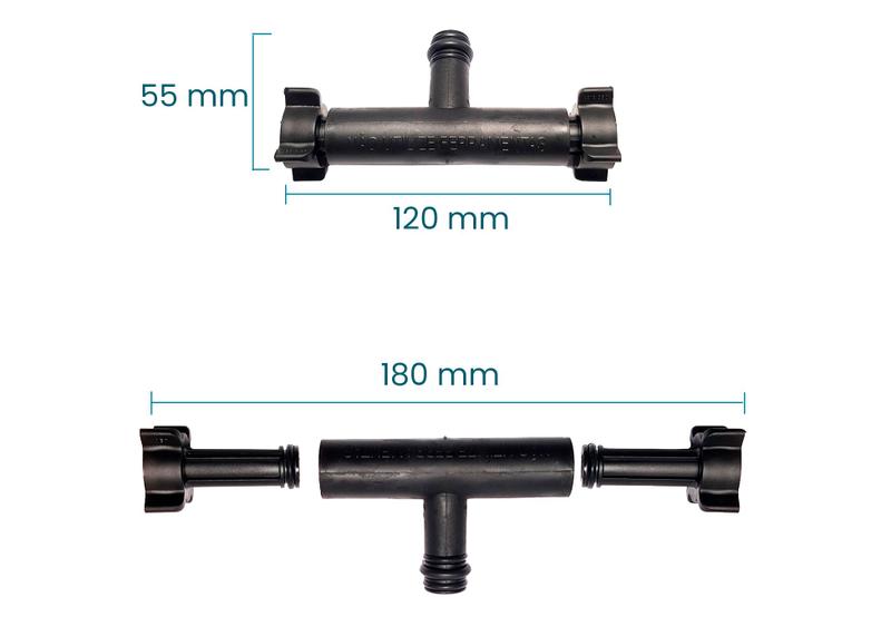 Imagem de Tee Ajustável Para Misturador Lavatório Deca - 4600001