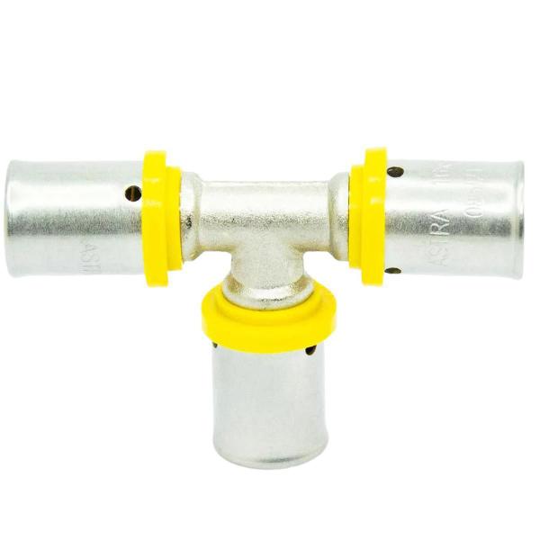 Imagem de Tee De Compressão Para Tubo Multicamada 16Mm X 16Mm X 16Mm