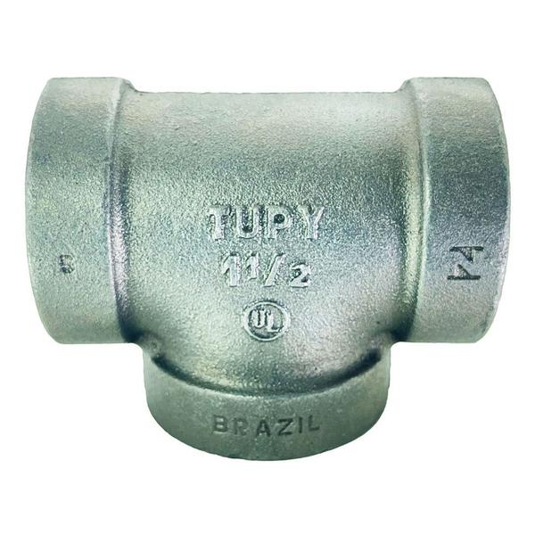 Imagem de Tee Tupy 1.1/2 NPT 300 LBS Alta Pressão