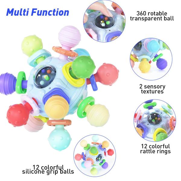 Imagem de Teething Toys Jexusev Baby Sensory Chew Rattles Gift 0-18M