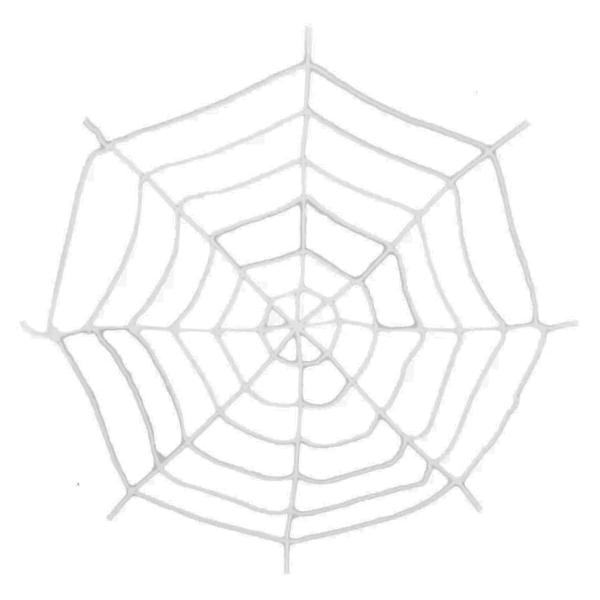 Imagem de Teia de Aranha de Veludo Branca para Decoração