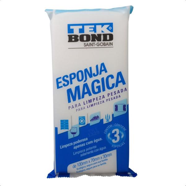 Imagem de Tek Bond Esponja Mágica 3 Unidades