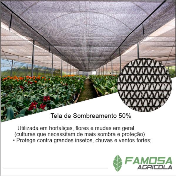 Tela Agrícola 50% Ráfia 2x50m Qualidade Garantida! - Solpack Imagem de Tela Agrícola 50% Ráfia 2x50m Qualidade Garantida!