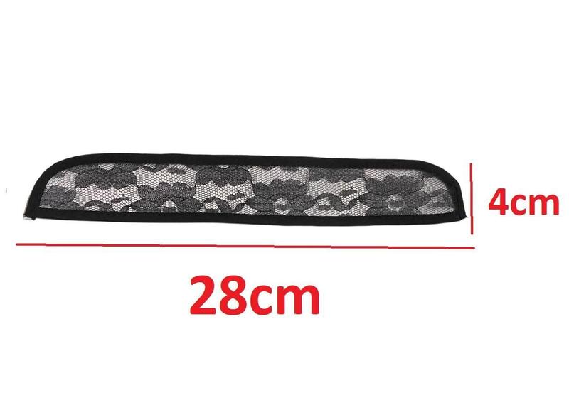 Imagem de Tela Base 28Cm Para Confecção De Aplique Tic Tac Preta - 5Un