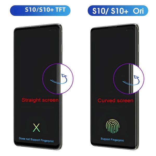 Imagem de Tela de Toque LCD para Samsung Galaxy S10 Plus (G975/G975F) - Com Moldura