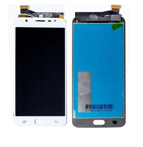 Tela display frontal lcd compatível galaxy j7 prime g610 - branco - Samsung Imagem de Tela display frontal lcd compatível galaxy j7 prime g610 - branco