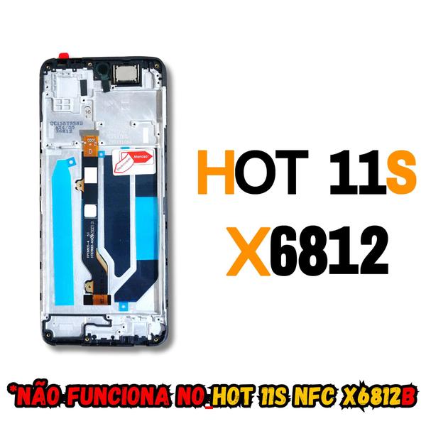 Imagem de Tela Display Touch Para Infinix Hot 11s X6812 Com Aro