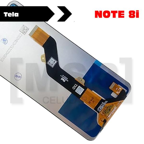 Tela frontal ORIGINAL CHINA celular INFINIX modelo NOTE 8i - Peças
