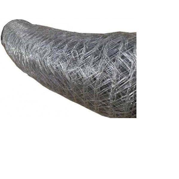 Imagem de Tela Galinheiro Galvanizada Arame Fio 22 1,5m X 50m