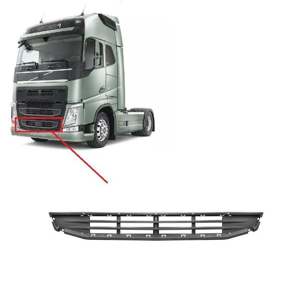 Imagem de Tela Grade Frontal Caminhão Volvo FH Após 2015 Grade Inf